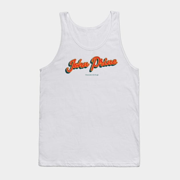 John Prine Tank Top by PowelCastStudio